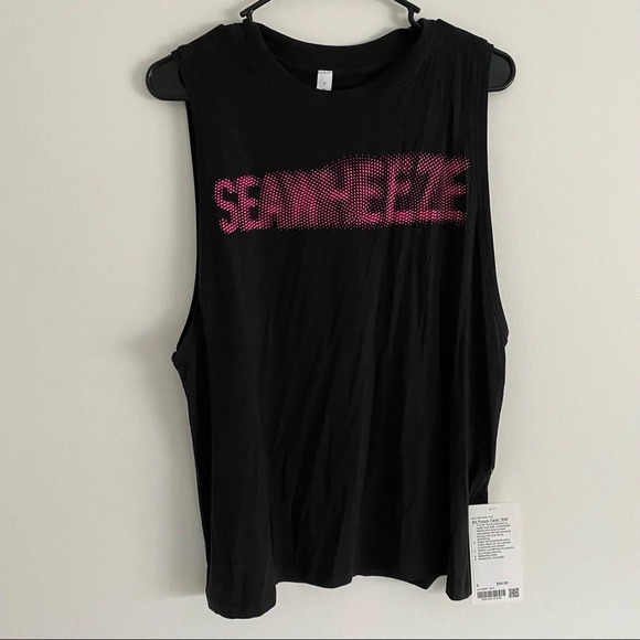 lululemon athletica Tops - 🆕 REFLECTIVE Lululemon Seawheeze 2021 All Yours Tank Reflective